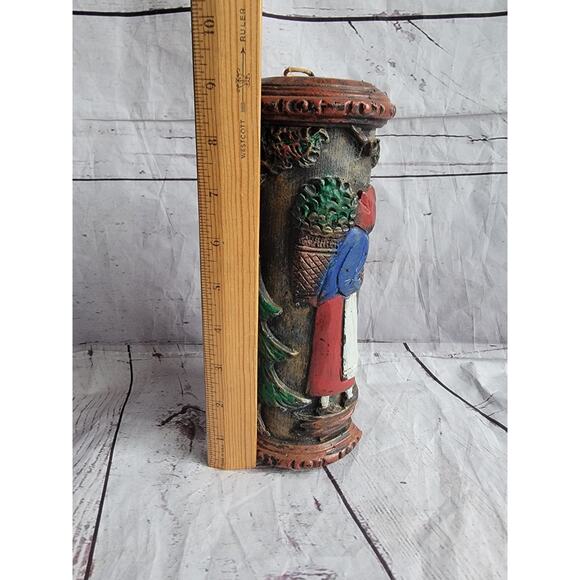 Vintage German 9" Eternal Candle Hand Carved by Gunter Kerzen, Schwatzwald READ - Picture 8 of 8